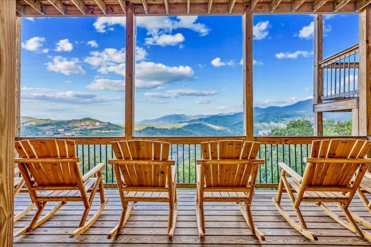 Mansion In The Sky Cabin Гатлінбург Екстер'єр фото